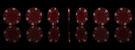 Poker chips. High resolution image for gambling industry.の写真素材
