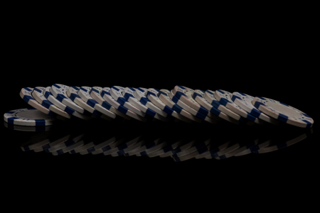 Poker chips. High resolution image for gambling industry.の写真素材