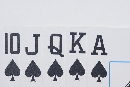 POker cards. High resolution image for gambling industry.の写真素材