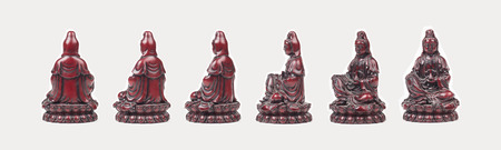 Ivory figurine. High resolution image concept depicting sculpture craft.の写真素材