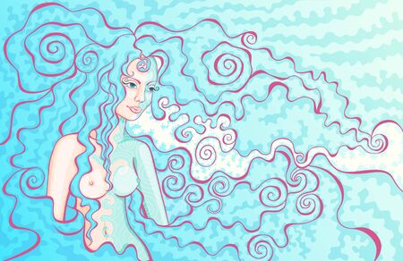 Maid of Heavenのイラスト素材