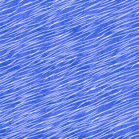 Blue metallic animal print. Stylized animal fur seamless pattern.のイラスト素材