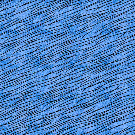 Blue metallic animal print. Stylized animal fur seamless pattern.のイラスト素材