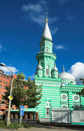 Mosque in Perm, Russiaの写真素材