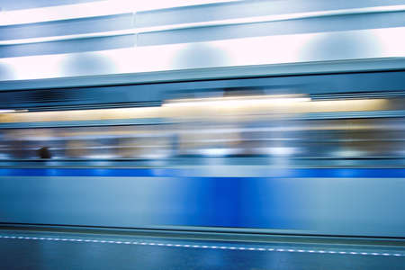 Move train on underground station