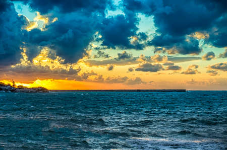 Evening view in Sevastopolの写真素材