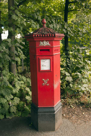 A British Hexagonal Victorian Era Post Box