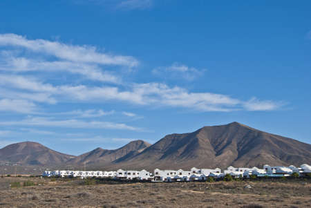Extinct Volcanoes near Playa Blanca Lanzaroteの写真素材