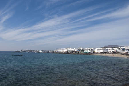 The Bay at Playa Blanca Lanzaroteの写真素材
