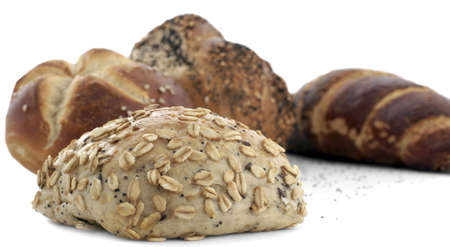 buns on a white background                  の写真素材
