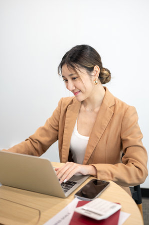 Working Hours, Corporate Desk Job, Modern Company.の写真素材