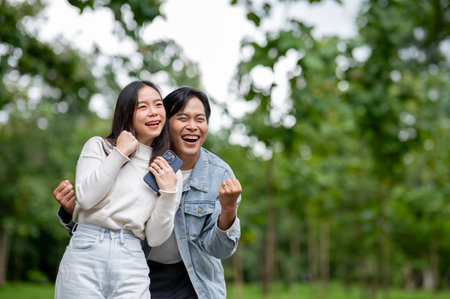 Dating activity, Nature Healing, Chilling Outside.の写真素材
