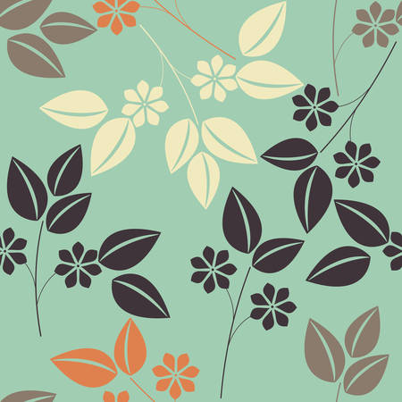 Beautiful seamless pattern with colorful  floral bouquet. Stylish template can be used for wallpaper, cards, web pages, textile, linen, tile and more creative designs.のイラスト素材