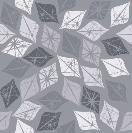 Seamless pattern with ice elements. Winter template can be used for wallpaper, paper, design fabric and more creative designs.のイラスト素材