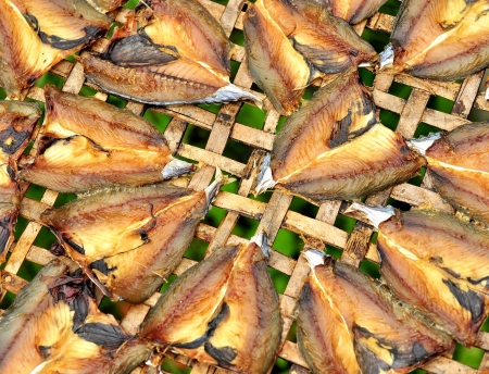 Dried fish.の写真素材