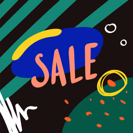 Sale design illustrationのイラスト素材