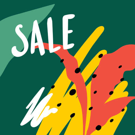 Sale design illustrationのイラスト素材