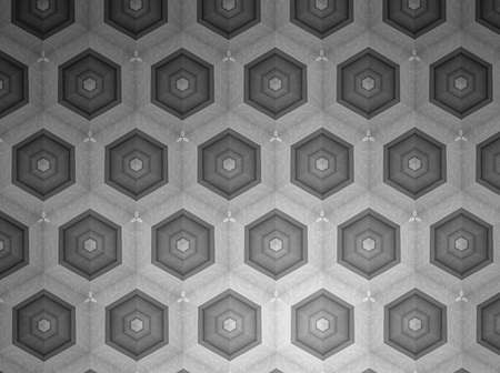 Textile cloth white and black