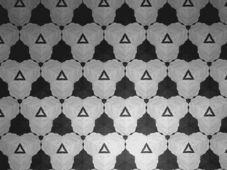 Textile cloth white and black