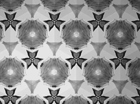 Textile cloth black and whiteの素材