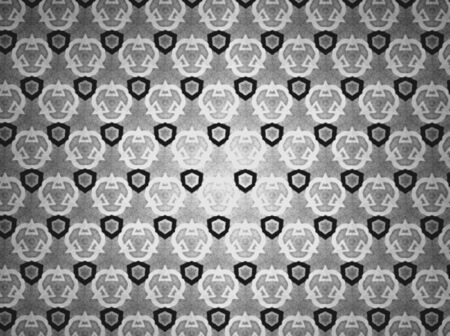 Textile cloth background black and whiteの素材
