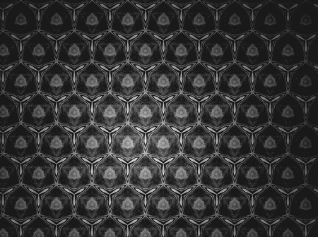 Textile cloth black and whiteの素材