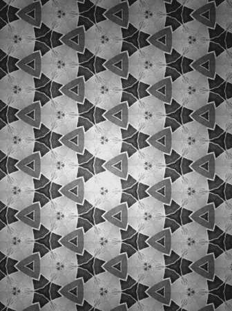 Textile cloth black and white