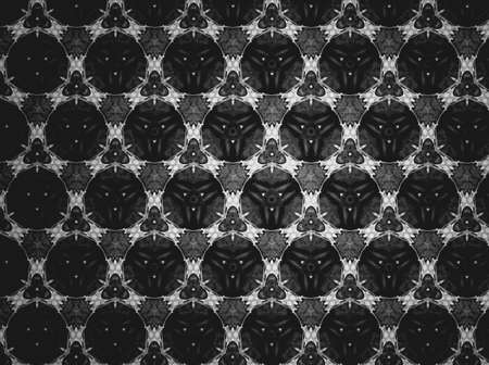 Textile cloth black and whiteの素材