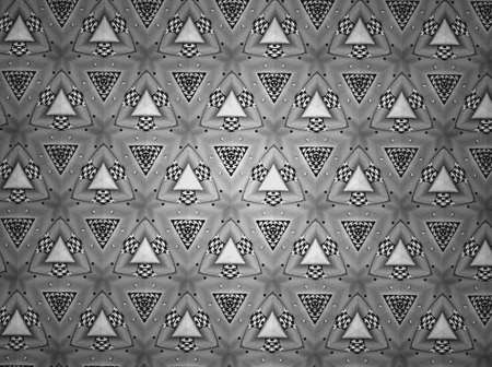 Textile cloth black and whithの素材