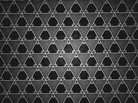 Textile cloth black and whithの素材