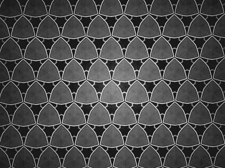Textile cloth black and whith