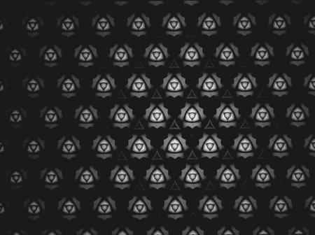 Textile cloth black and whiteの素材