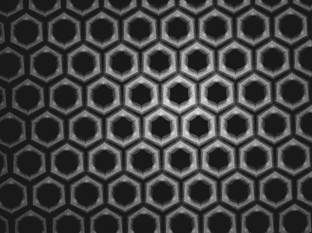 Textile cloth black and whiteの素材