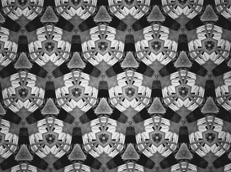 Textile cloth black and whiteの素材