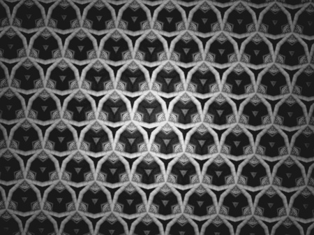 Textile cloth black and whiteの素材