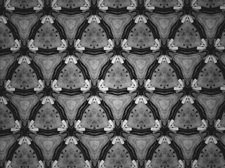 Textile cloth black and white