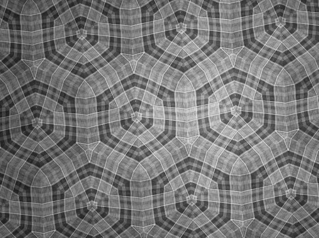 Textile cloth black and white