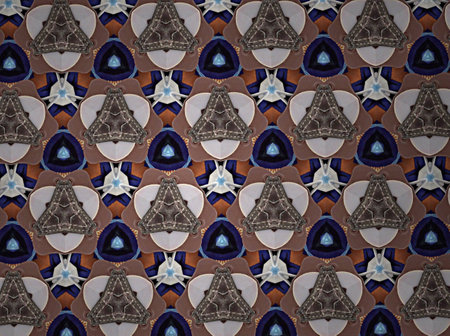 Textile cloth colorful