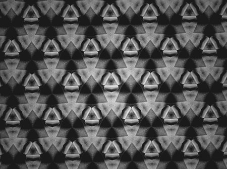 Textile cloth black and whiteの素材