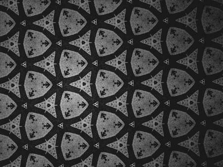 Textile cloth black and whiteの素材