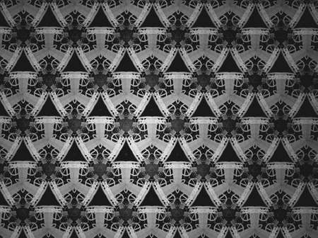 Textile cloth black and white