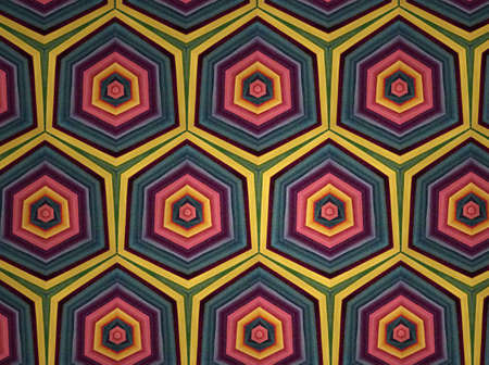Textile cloth colorful