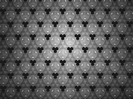 Textile cloth black and whiteの素材