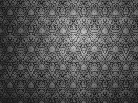 Textile cloth black and white