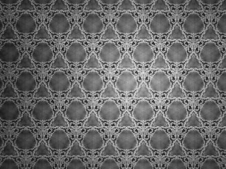 Textile cloth black and white