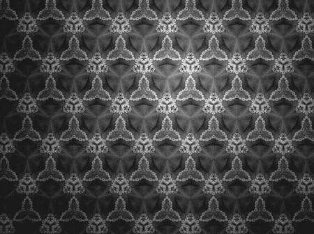 Textile cloth black and whiteの素材