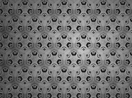 Textile cloth black and whiteの素材