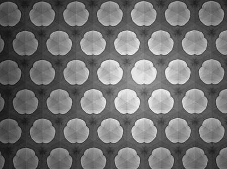 Textile cloth black and whiteの素材