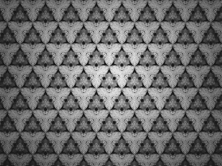 Textile cloth black and whiteの素材