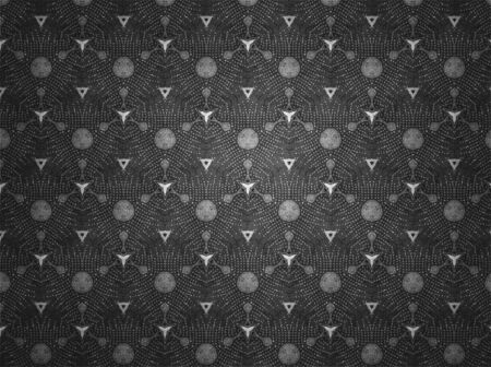 Textile cloth black and whiteの素材